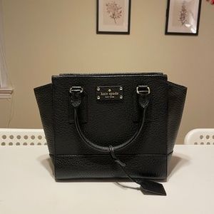 kate spade Black Rectangular Crossbody Bag
